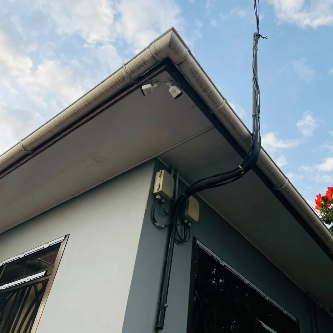 CCTV surveillance camera installation