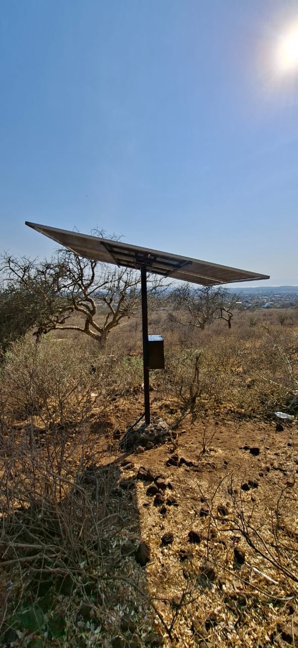 Solar installation in Tanzania